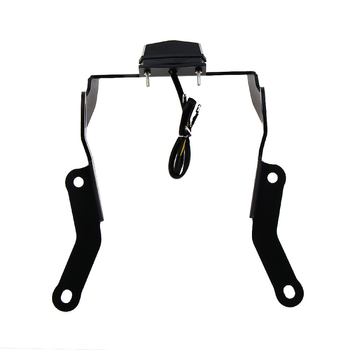 Държач за номер на регистрация за Honda CBR650R/CB650R 2019–2020 – задно крило, карбоново желязо, аксесоар 014