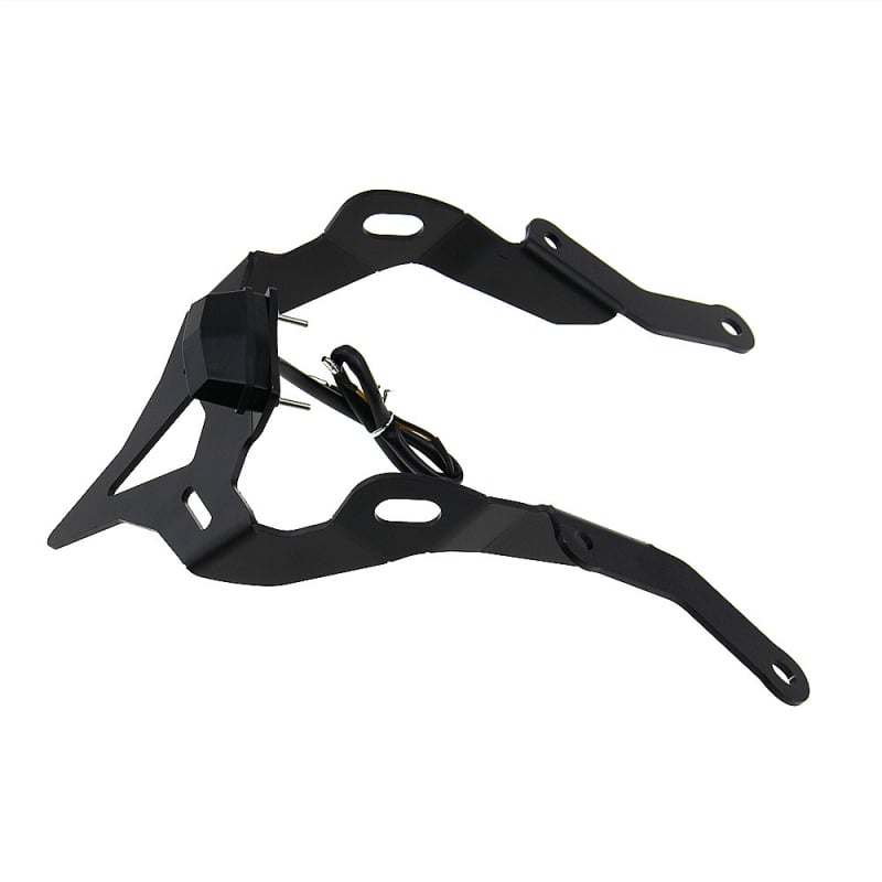 Държач за номер на регистрация за Honda CBR650R/CB650R 2019–2020 – задно крило, карбоново желязо, аксесоар 014