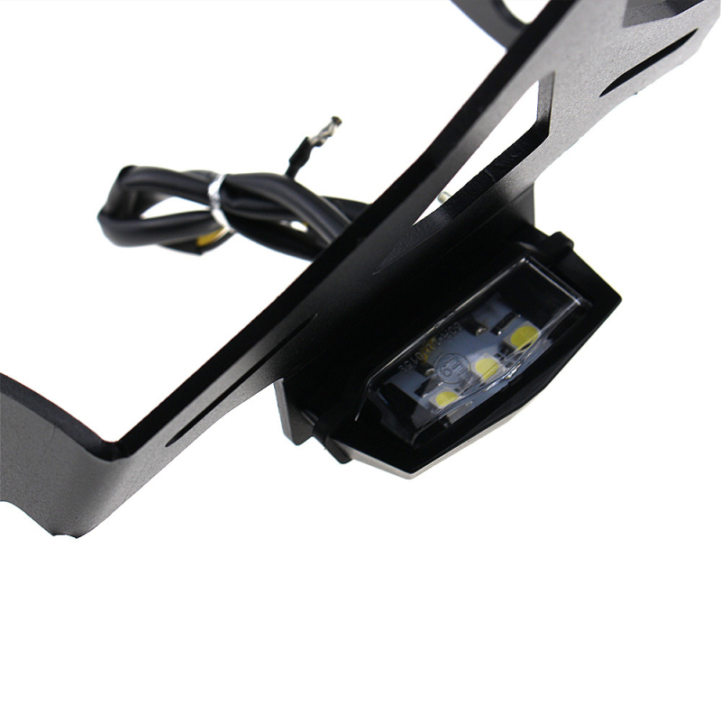 Държач за номер на регистрация за Honda CBR650R/CB650R 2019–2020 – задно крило, карбоново желязо, аксесоар 014