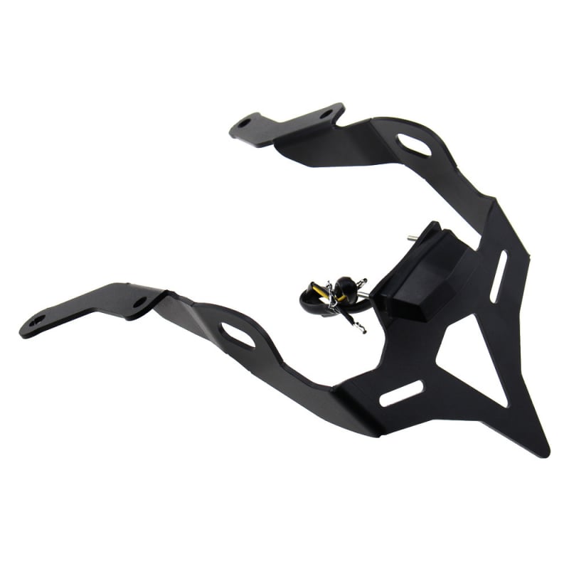 Държач за номер на регистрация за Honda CBR650R/CB650R 2019–2020 – задно крило, карбоново желязо, аксесоар 014