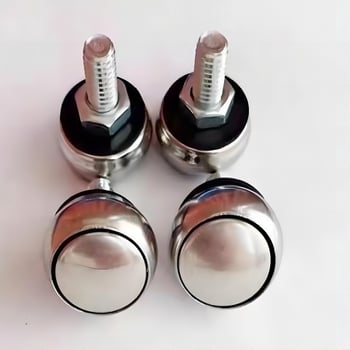 Рамка за регистрационен номер от неръждаема стомана, вътрешно захващане, модел M6, универсален, Youku