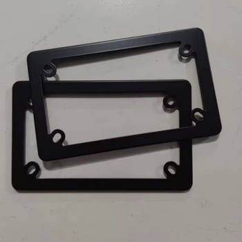 Мотоциклетна рамка за регистрационен номер, неръждаема стомана, модел XY, част LG, частна марка