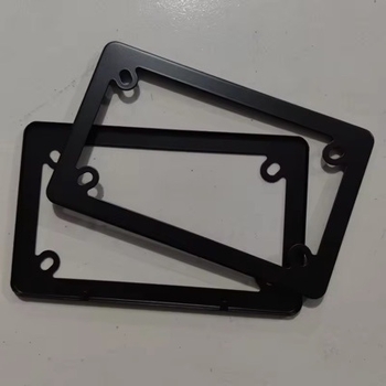 Мотоциклетна рамка за регистрационен номер, неръждаема стомана, модел XY, част LG, частна марка