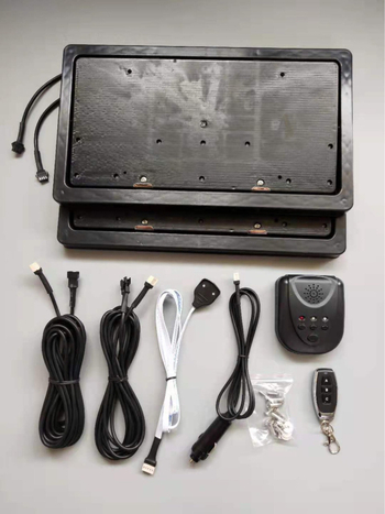 Държач за регистрационни табели според правилата за движение в САЩ, персонализиран, съвместим с други модели, материал: Друг