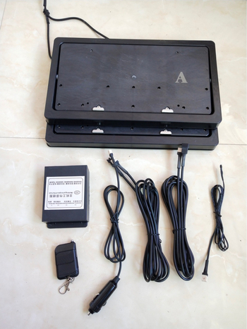 Държач за регистрационни табели според правилата за движение в САЩ, персонализиран, съвместим с други модели, материал: Друг