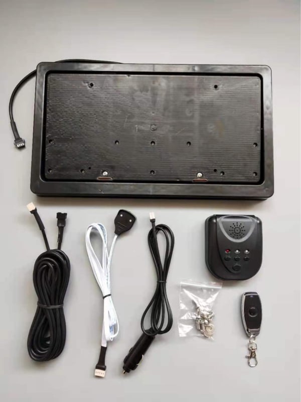 Държач за регистрационни табели според правилата за движение в САЩ, персонализиран, съвместим с други модели, материал: Друг