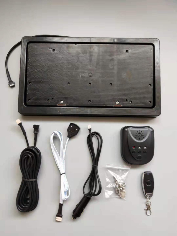 Държач за регистрационни табели според правилата за движение в САЩ, персонализиран, съвместим с други модели, материал: Друг