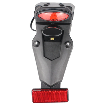 Motociklo galinė lemputė - Daugiafunkcinė galinio sparno lemputė, 12V, 1.2W, tarnavimo laikas 5000h