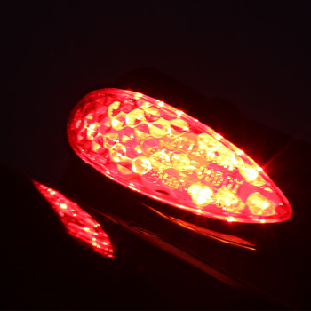Motociklo galinė lemputė - Daugiafunkcinė galinio sparno lemputė, 12V, 1.2W, tarnavimo laikas 5000h