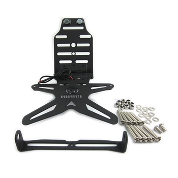 Motociklo modifikuotas sulankstomas numerio plokštelės rėmas, modelis G88, suderinamas su MSLAZ/NINJA/Z250/250SL/300/400/650/800