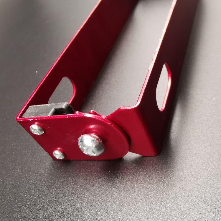 Motocikla numura zīmes rāmis, bieza alumīnija sakausējuma, universāla piemērošana, zīmols FD, modelis Active Card Rack