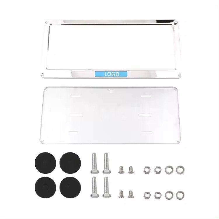 Държач за регистрационен номер, неръждаема стомана, модел Gph11, универсална съвместимост