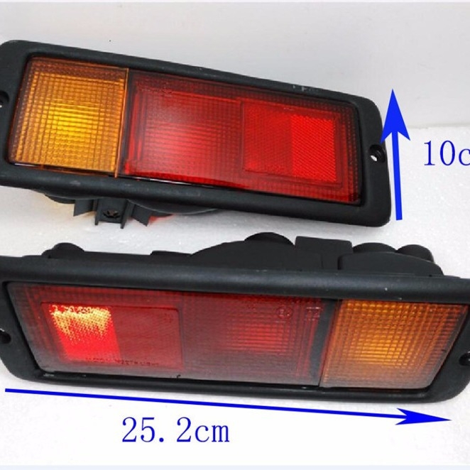 Задна мъглова светлина за Mitsubishi Pajero V31/V32 MB124963/MB124964, 36 W, 12 V, 2000 lm