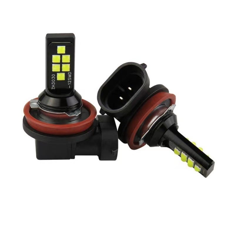LED svjetlo za maglu automobila, 6W, 12V, 3030 LED, 6000–6500K, universalno, vijek trajanja 50000 h