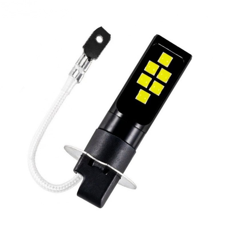 LED фар за мъгла за автомобил, модел H3881880H1H11, 5W, 12V, LED 4041, 50 000 ч живот