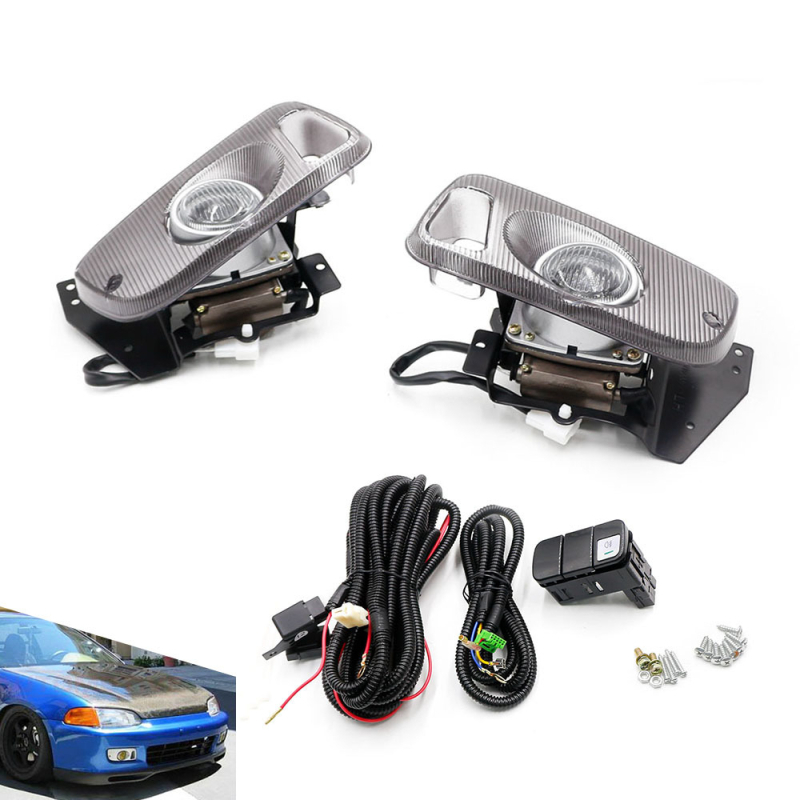 Prednje svjetlo za maglu za Honda Civic 1992–1995, 55W, 12V, 5000 lm, 3000–3500K, Model 9295
