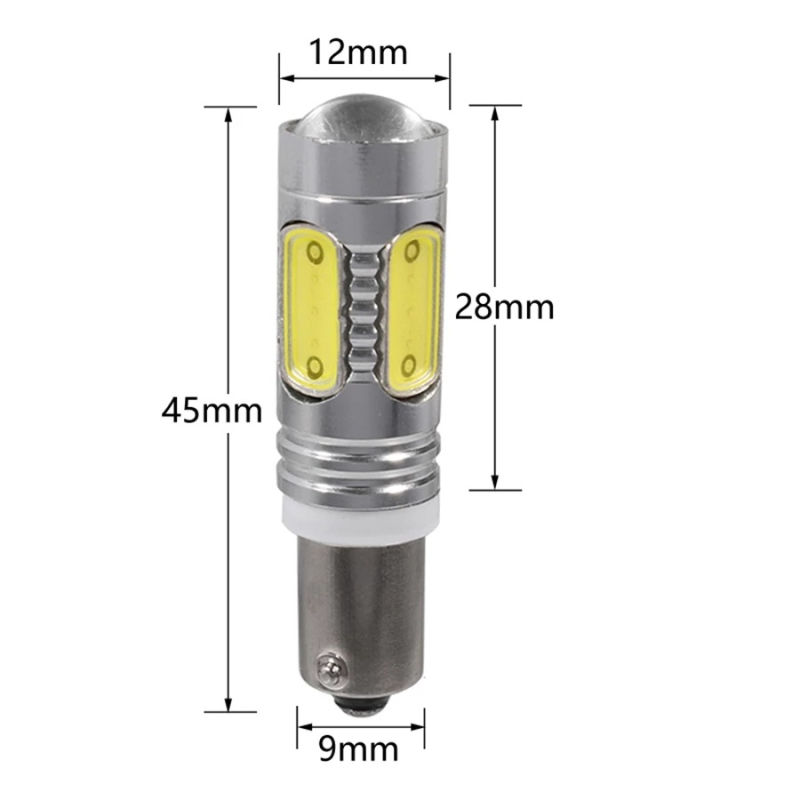 Zadnje LED svjetlo za maglu BA9S, 7.5W, 12-36V, 600 lm, 6500K