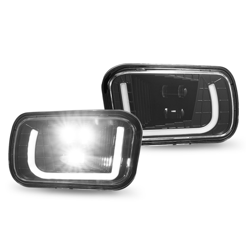 LED фар за мъгла отпред с дневни светлини за Dodge Ram 1500 (2009–2012), модел HD-FT-RAM-LED1 × 2, DC 10.5–16V