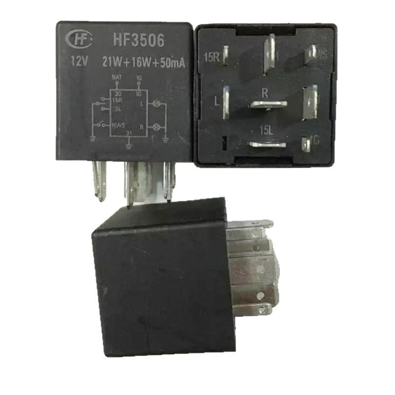 Automobiļu mirgošanas relejs | 8-pinu | 12V 5A | Aizmugurējā miglas luktura kontrole | Zīmols YKW