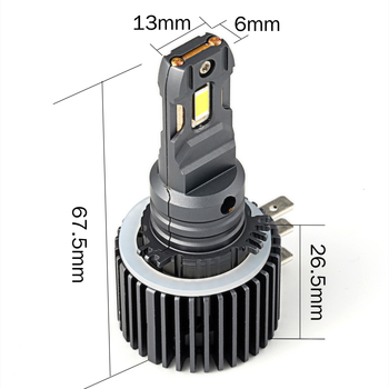 H15 LED предни светлини и светлина за мъгла, CANbus съвместими, 55W, 9-32V, 5500LM, 50 000h