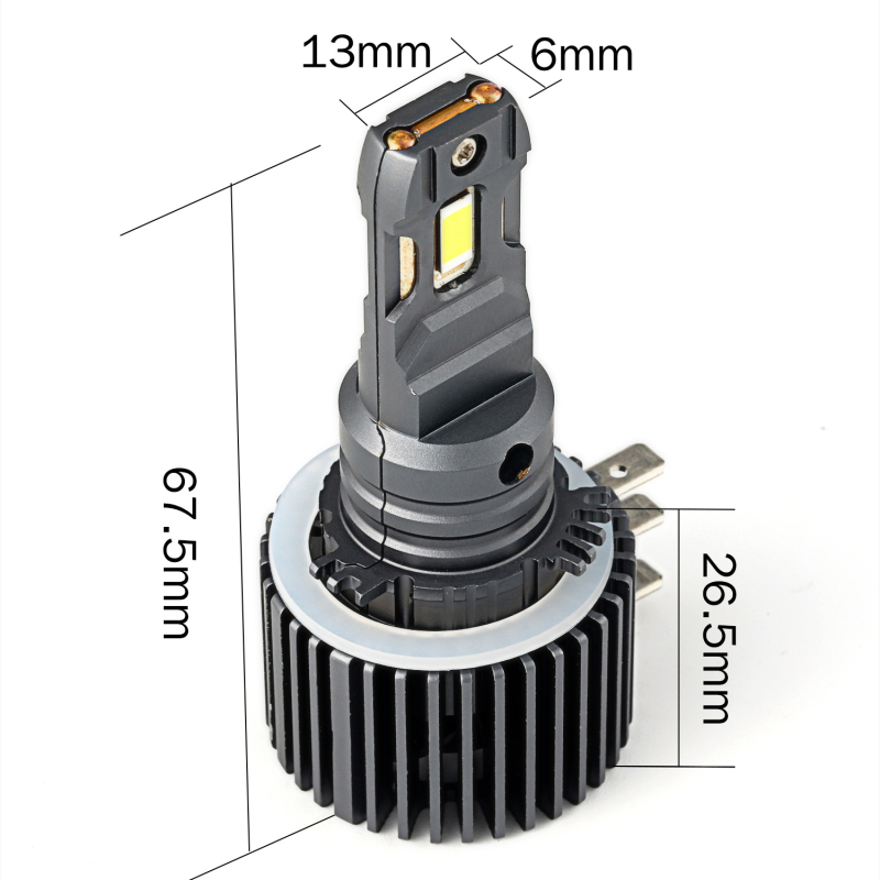 H15 LED предни светлини и светлина за мъгла, CANbus съвместими, 55W, 9-32V, 5500LM, 50 000h