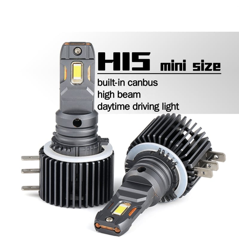 H15 LED предни светлини и светлина за мъгла, CANbus съвместими, 55W, 9-32V, 5500LM, 50 000h