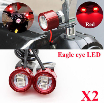 LED magla svjetlo za ogledalo motocikla, 5W, 12V, aluminijsko kućište, pogodno za motocikle i automobile, Chi Lu
