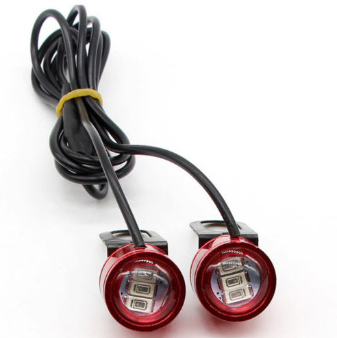 LED magla svjetlo za ogledalo motocikla, 5W, 12V, aluminijsko kućište, pogodno za motocikle i automobile, Chi Lu