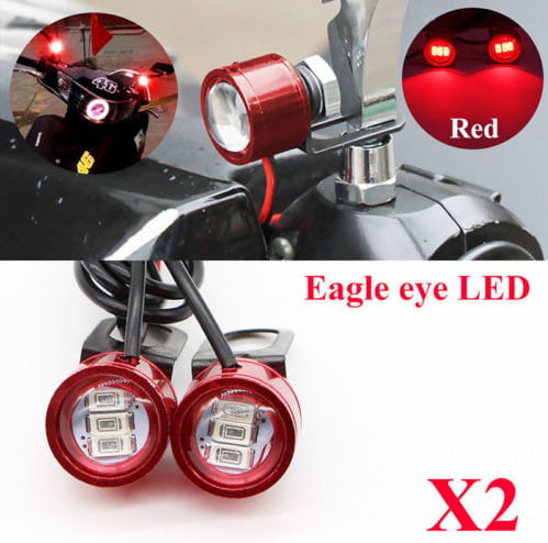 LED magla svjetlo za ogledalo motocikla, 5W, 12V, aluminijsko kućište, pogodno za motocikle i automobile, Chi Lu