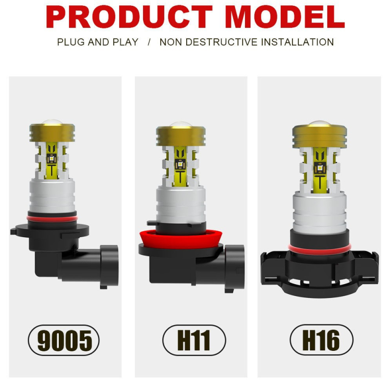 LED противотуманна лампа H16/5202-30W Osram, 900 lm, 6500K, 10-30V