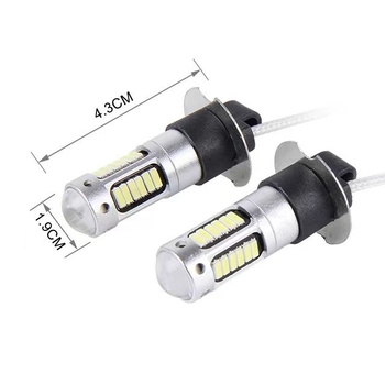 LED svjetlo za maglu za automobil H1/H3, 12V, 4W, 650 lm, aluminij