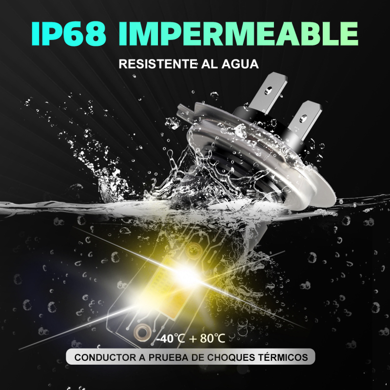 LED светлини за мъгла BS1, 12W, 12V, 8000lm