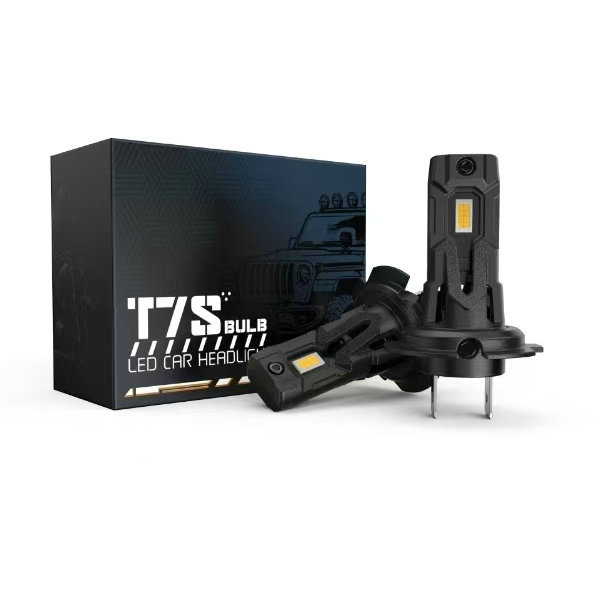 T7LED LED svjetla za auto, izravno priključivanje, kompatibilni H4/H7, 1:1 visoka svjetlost, glavna svjetla i svjetla za maglu, LED auto žarulja