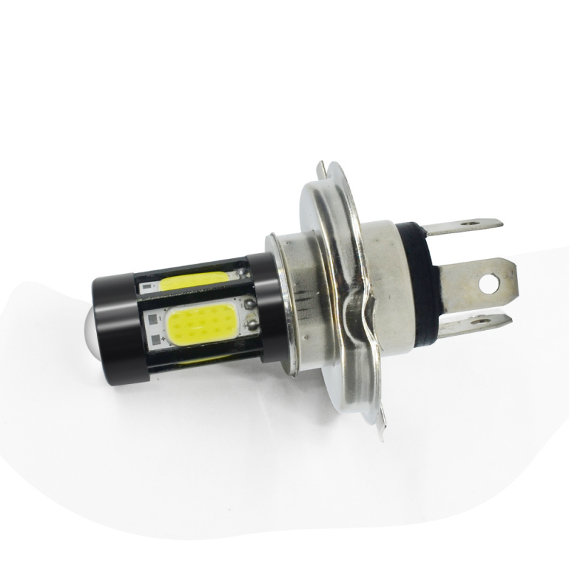 H4 COB LED mlhové svetlo, 25W, 12V, 360 lm, šesťstranné vyžarovanie