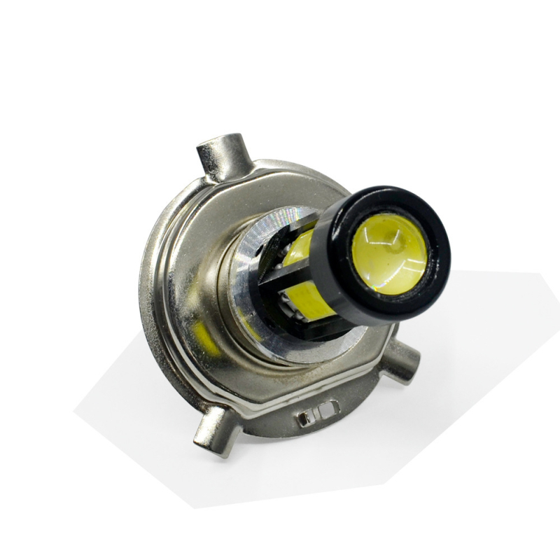 H4 COB LED mlhové svetlo, 25W, 12V, 360 lm, šesťstranné vyžarovanie