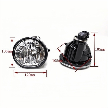 Prednja halogena svjetla za maglu s dnevnim svjetlom za Toyota Matrix (2003-2008) i Pontiac Vibe