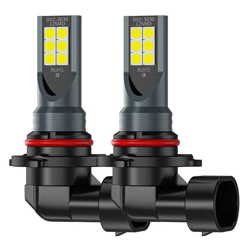 LED prednje svjetlo za maglu za H4/H7, 12SMD 3030, 20W, 12V, 6500K, kompatibilno s 9006/9005/H11