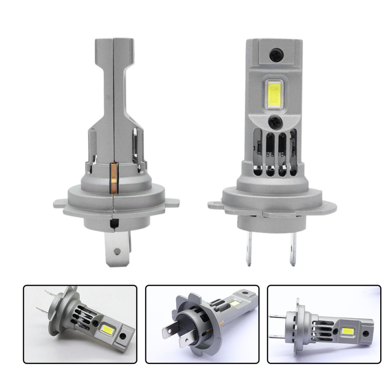 H4 LED автомобилен фар с интегриран модул, 45W, 12V, 4000lm, IP67, универсален модел