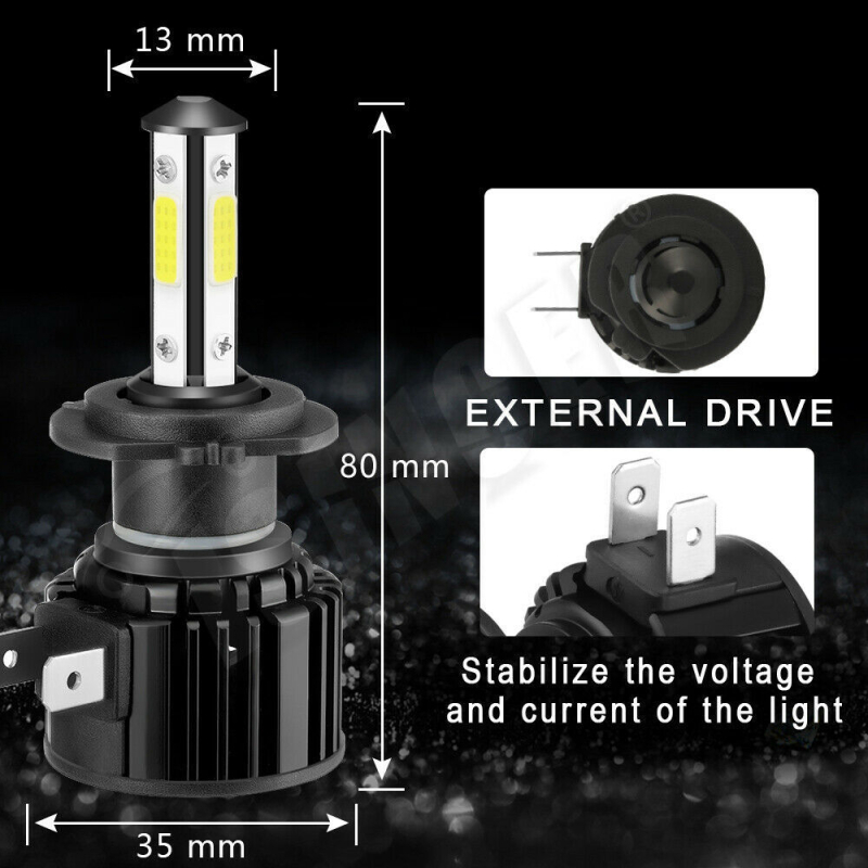 Far de ceață față cu LED-uri pe patru fețe – 27 W, 12 V, 4000 lm