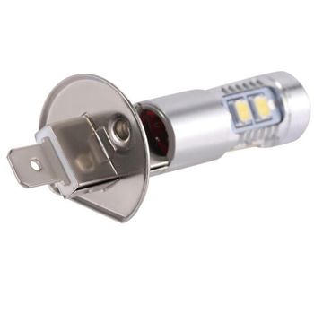 Lampa LED pentru ceață H1, 2835 LED, 50W, 12V, Carcasă din aluminiu