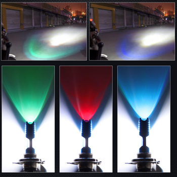 H4 двустранна COB предна светлина за автомобили и мотоциклети, 12V, 30W, 3000lm, IP68