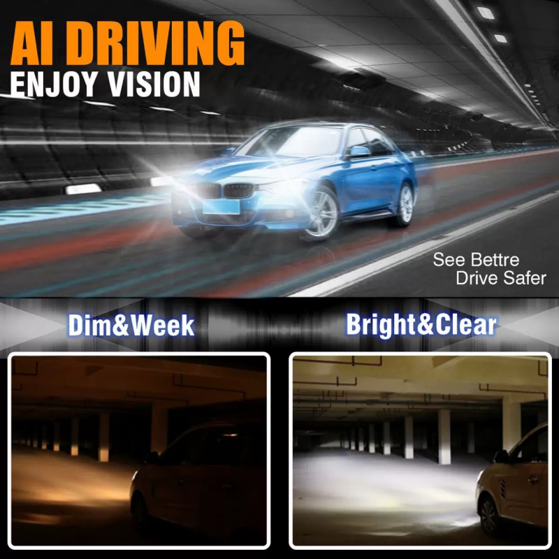 LED предна светлина Blade f9d – 70W, 10–30V, 5000LM, 3570 чип