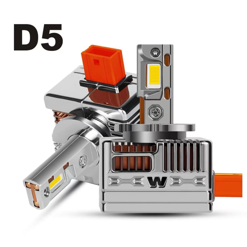 LED фар за автомобил, триръбна цинкова сплав D серия, 100W, 10-30V, 5000lm