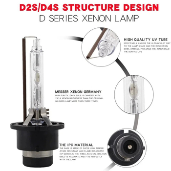 HID ксенонова фарова лампа D1S/D2S/D3S/D4S, 35W, 12V, 8000LM, IP67, 50 000 ч
