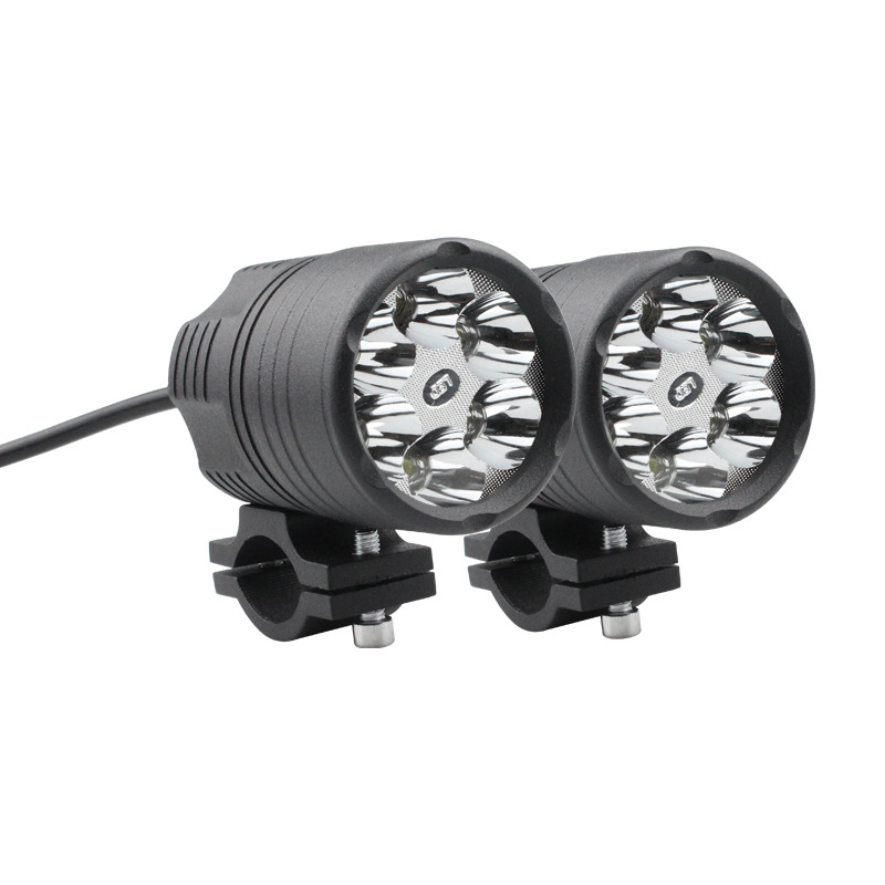 Motocikl LED far, LED reflektor, aluminijski, 6 LED, vanjska svjetlost