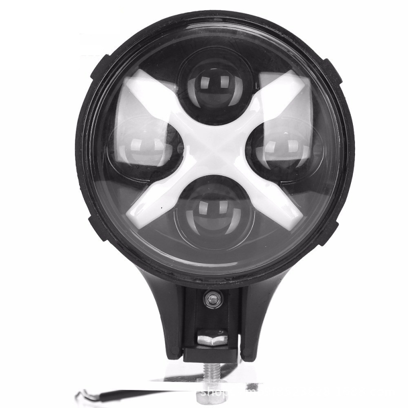 X-Type Wrangler spot svjetlo za off-road vozila — 60W LED, 6000LM, IP68, 12–24V, kućište od avionskog aluminija