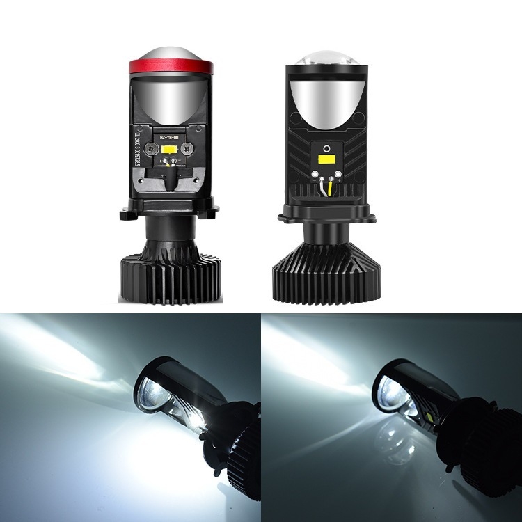 Y6D/Y7D LED prednje svjetlo s H4 lećom, 12V, visoka snaga, sve-u-jednom, IP68
