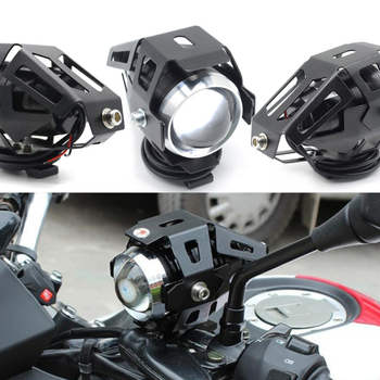 U5 LED prednje svjetlo s laserskim kanonom za motocikl i električno vozilo, 125W, 1250LM, 12-85V, IP68