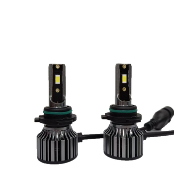 LED automobilinių priekiniai žibintai H11/H7/H4, integruotas aukštas/žemas spindulys, 24W, 12V, IP68, 6500 lm, aliumininis korpusas, universalus tvirtinimas
