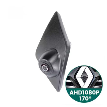 Prednja kamera za Renault Megane II, Clio IV, RS Master III, Kadjar — rezolucija 480p/720p/1080p, kut 170°, video signal CVBS/AHD, napajanje 12V, model D1-8156